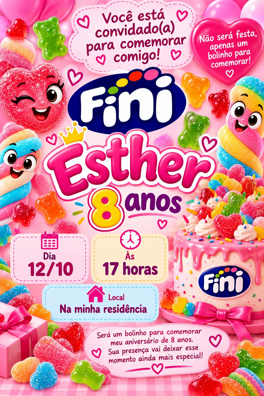 Esther 8 Anos